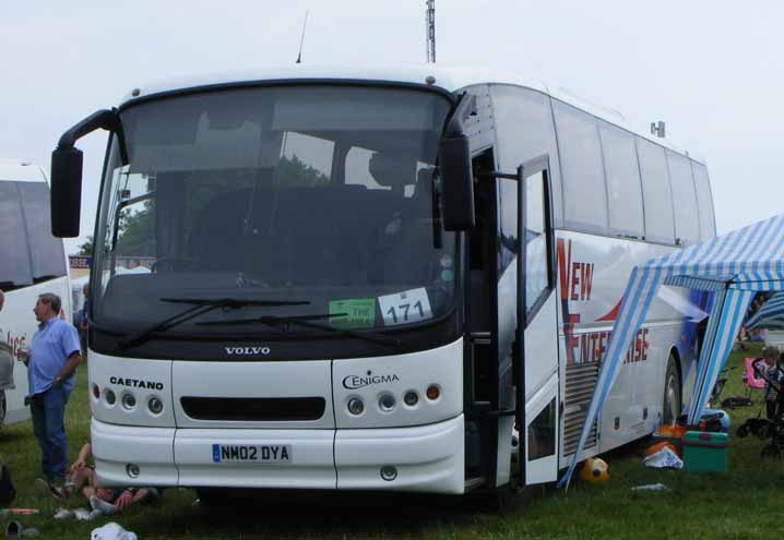 New Enterprise Volvo B10M Caetano Enigma 2852